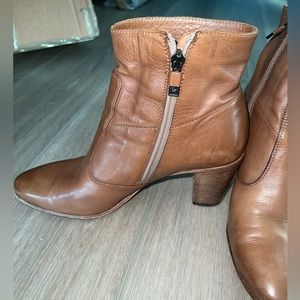 Brown booties